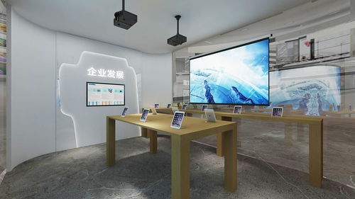 电子产品展厅效果图设计3d